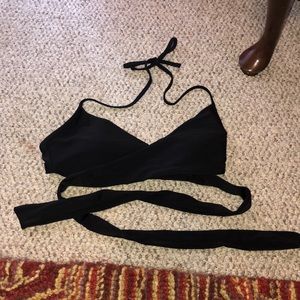 wrap around bikini top